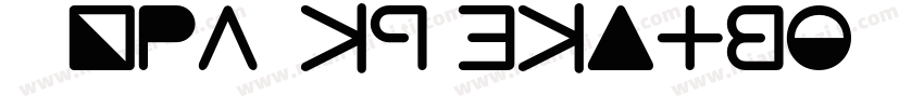 Masonic Cipher & Symbols字体转换